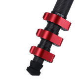 B-stock:easy traveler xl carbon video tripod red