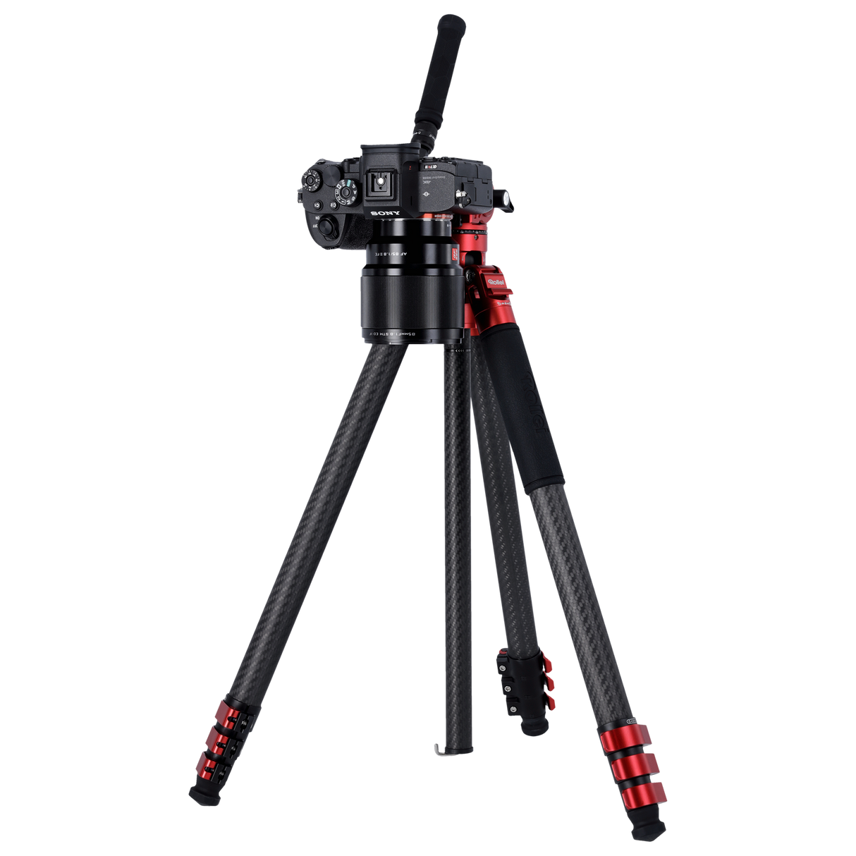 B-stock:easy traveler xl carbon video tripod gray