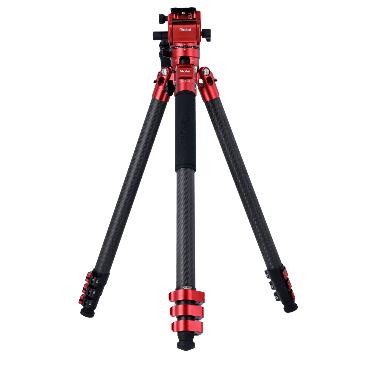 B-Ware: Easy Traveler XL Carbon Videostativ Red