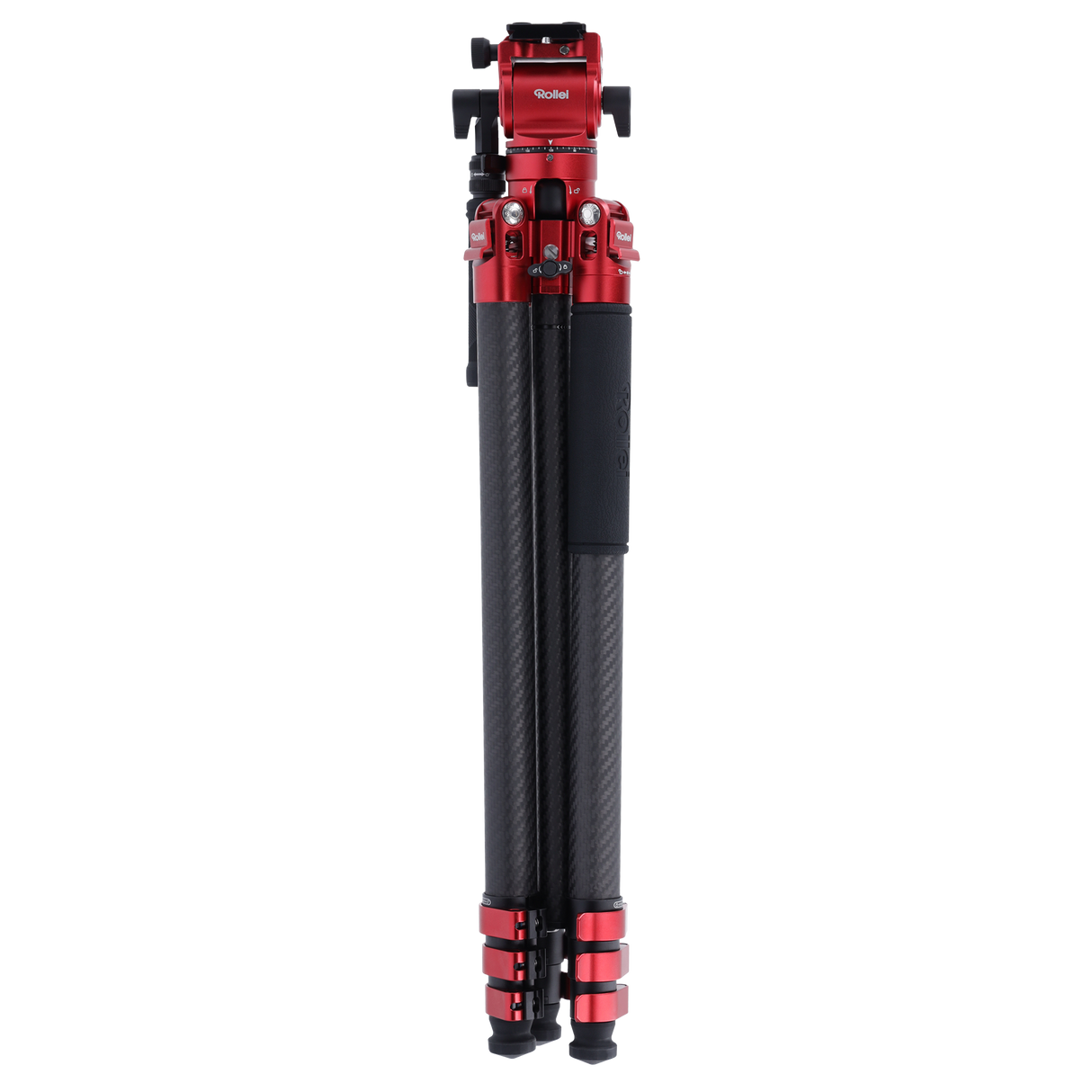 B-stock:easy traveler xl carbon video tripod red