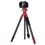 B-Ware: Easy Traveler XL Carbon Videostativ Red