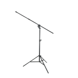 Professional studio boom stand including counterweight