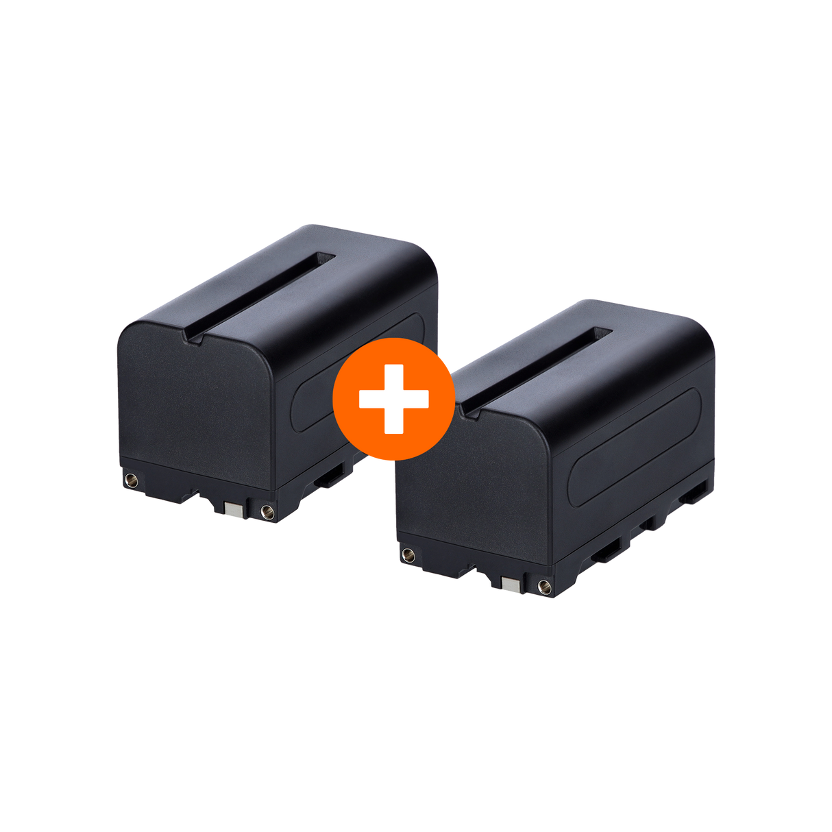 Bundle 2x battery | Type Sony NP-F | various capacities