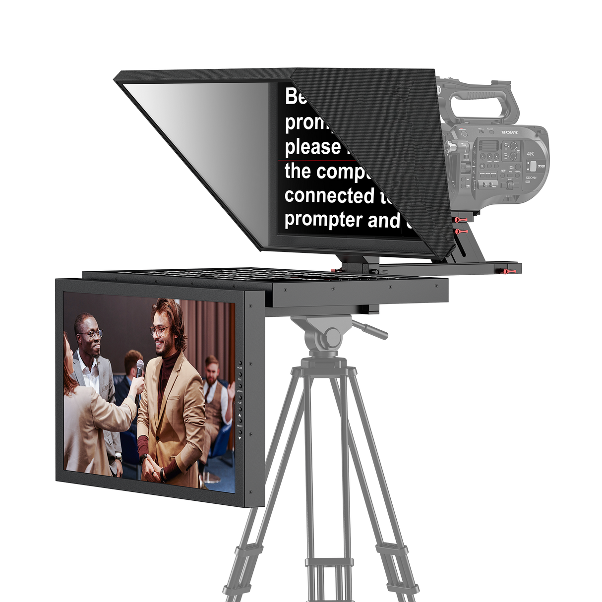 Desview DT-Serie | Teleprompter mit Full-HD-Monitore in 20", 22" oder 24"